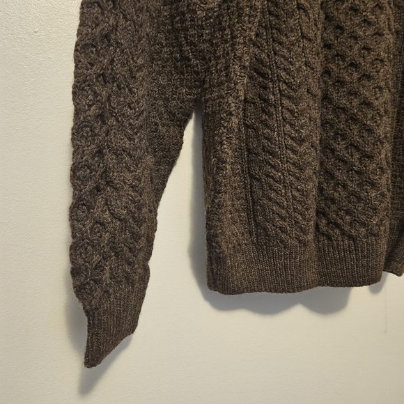 ORVIS Fisherman Pure Wool Sweater - Picture 4 of 6